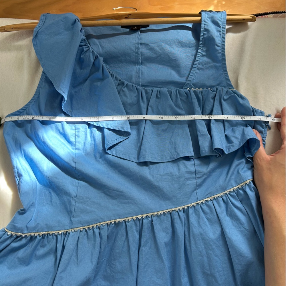 Wildfox Blue Ruffled Blouse - Picture 5 of 5